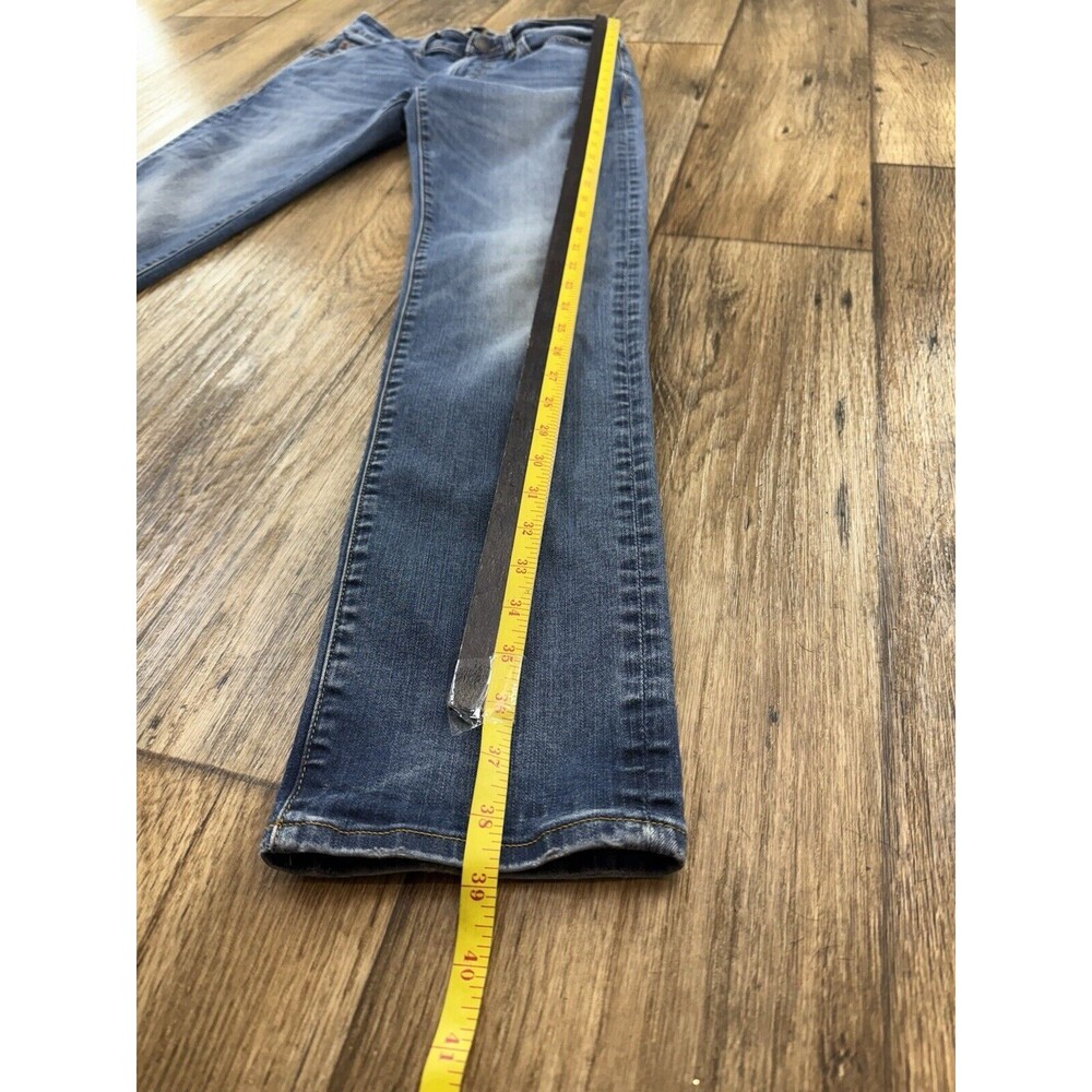MENS American Eagle Jeans 28x32 Blue Denim  Flex 4 Patch Look Skinny 30"L - Picture 4 of 14